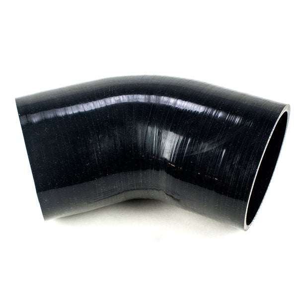 4PLY Silicone 45 Degree Elbow Joiner Radiator Hose Black