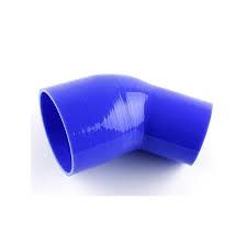 4PLY Silicone 45 Degree Elbow intercooler Radiator Hose Blue