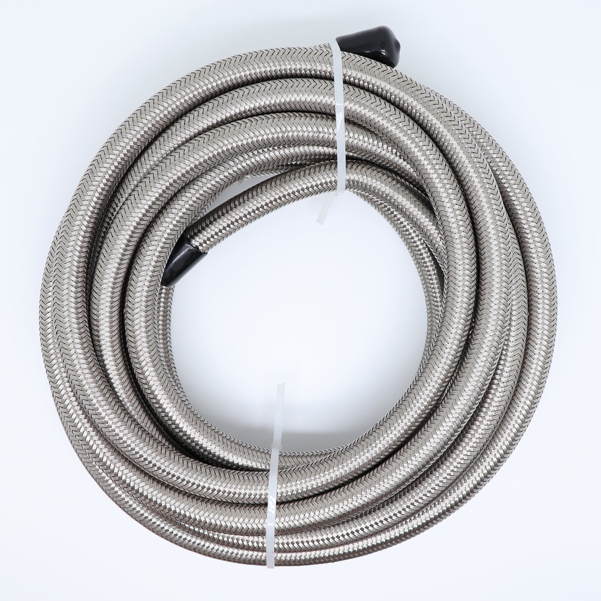4AN|6AN|8AN|10AN|12AN -SS Braided Fuel Hose 20ft Red/Blue10 Fittings