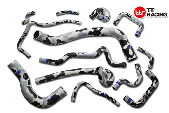 Silicone Radiator Hose Kit For Nissan Skyline GTS ECR33 R33 RB25DET 93 - 98 All
