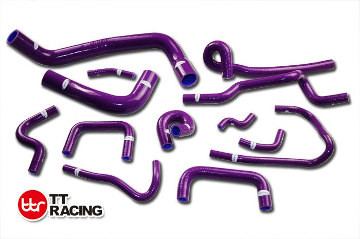 Silicone Radiator Hose Kit For Nissan Skyline GTS ECR33 R33 RB25DET 93 - 98 All